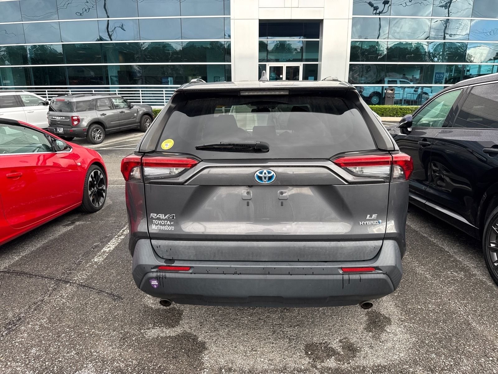 Used 2019 Magnetic Gray Metallic Toyota LE image 4