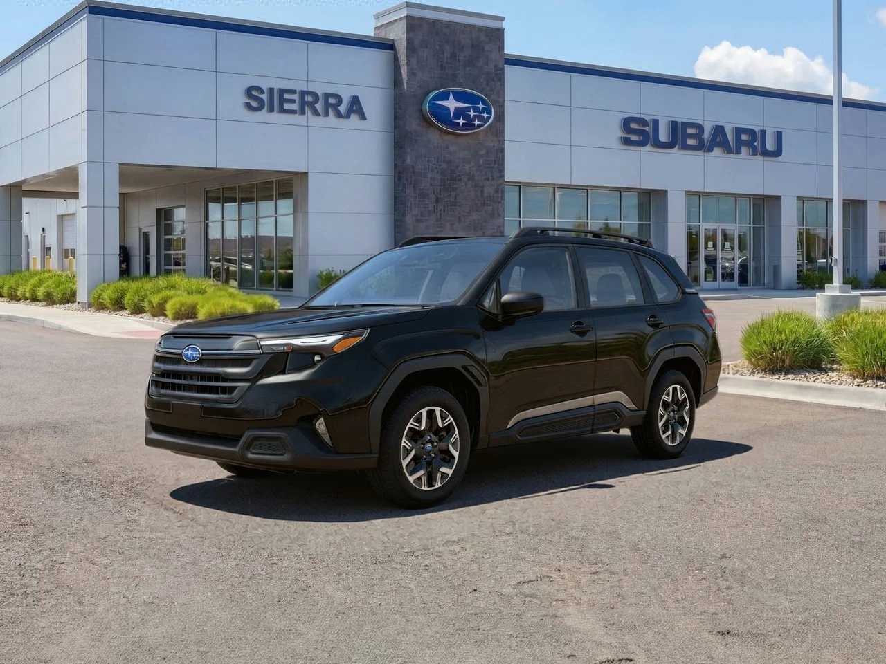 New 2026 Crystal Black Silica Subaru Premium image 1