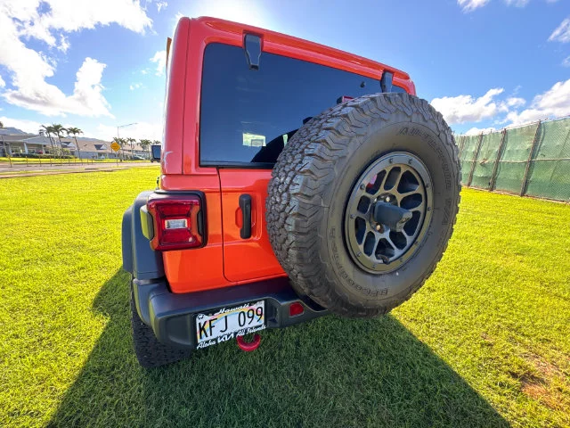 Used 2023 Orange Jeep Rubicon image 5
