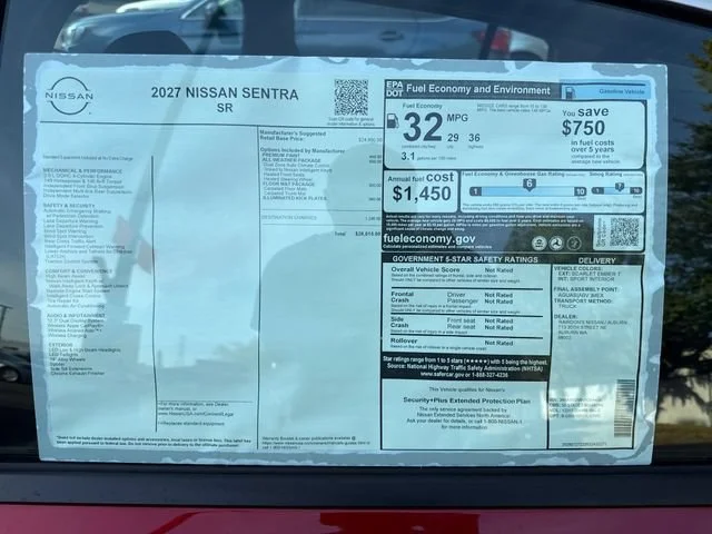New 2027 Scarlet Ember Tintcoat Nissan SR image 21