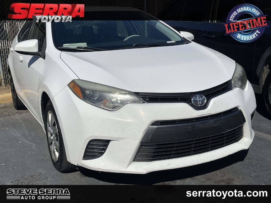 Used 2016 White Toyota LE image 1