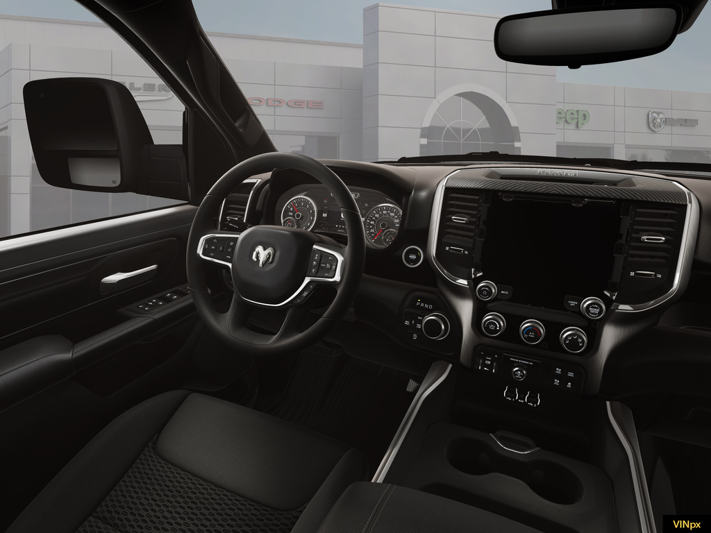 New 2026 Bright White Clear-Coat Exterior Paint RAM Black Express image 12