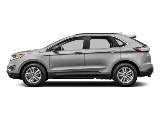 Used 2017 SHADOW BLACK Ford SEL image 3
