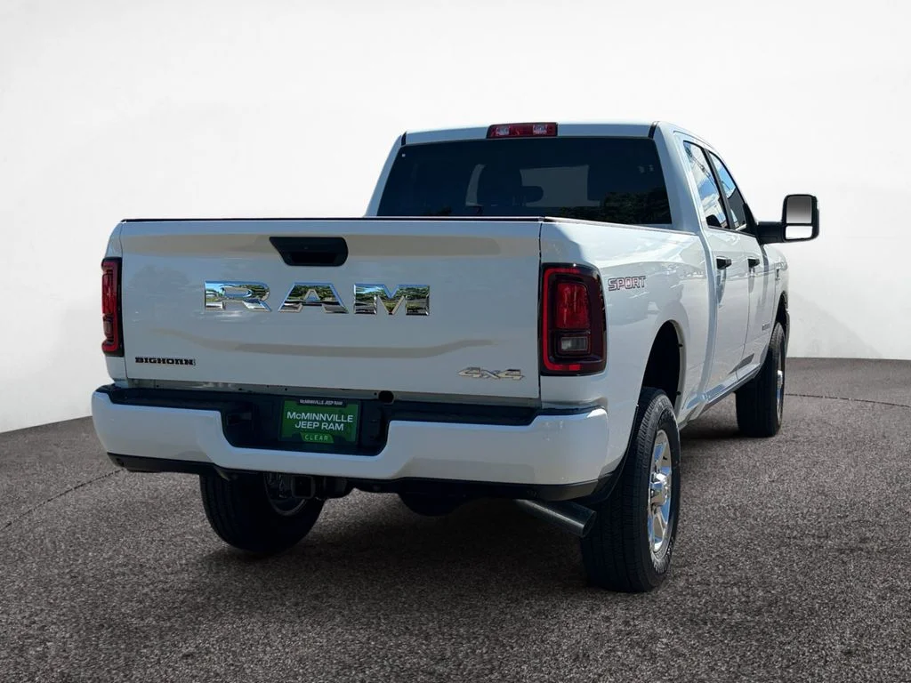 New 2026 Bright White Clearcoat RAM Big Horn image 5