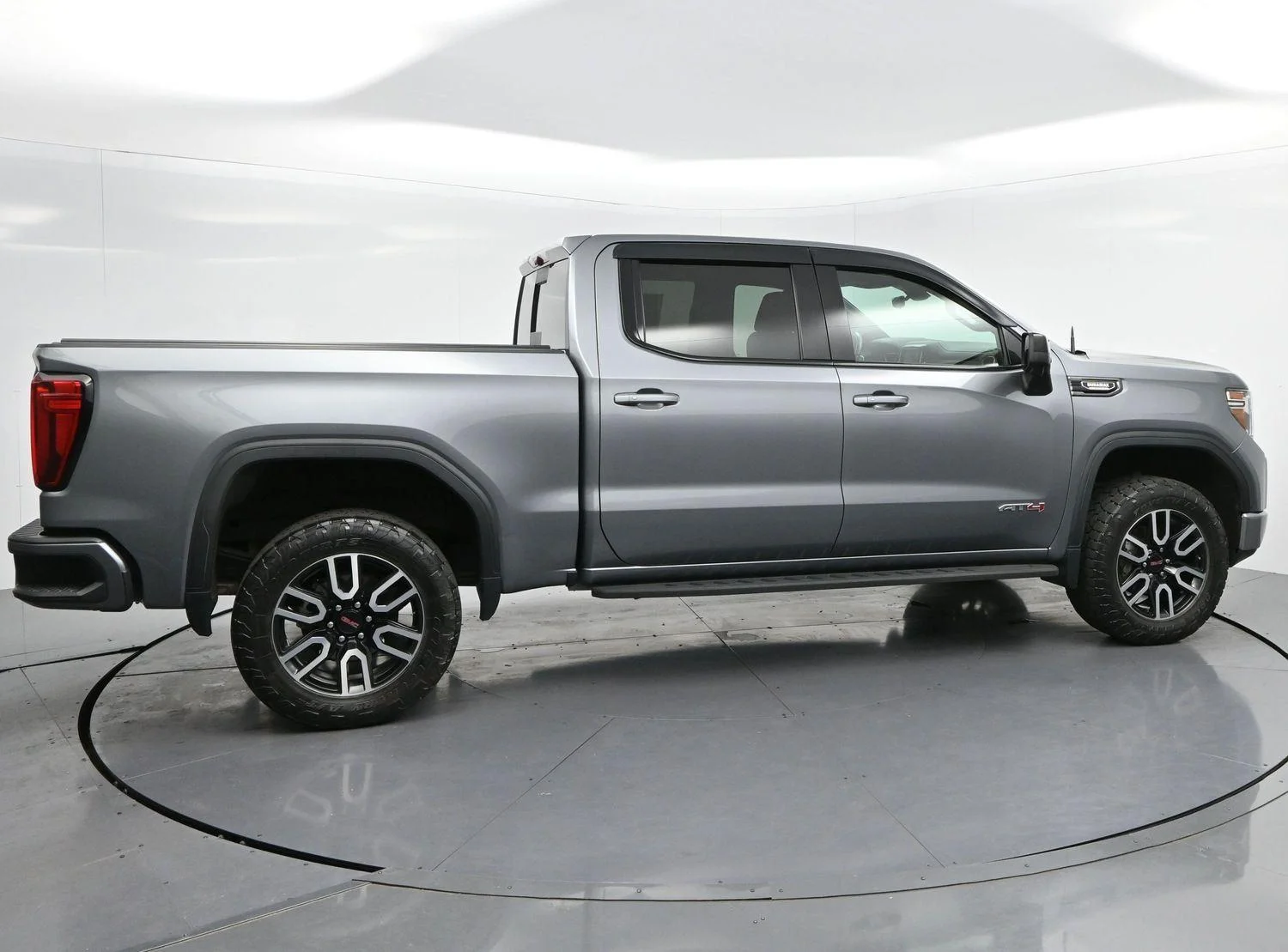 Used 2021 Satin Steel Metallic GMC AT4 image 8