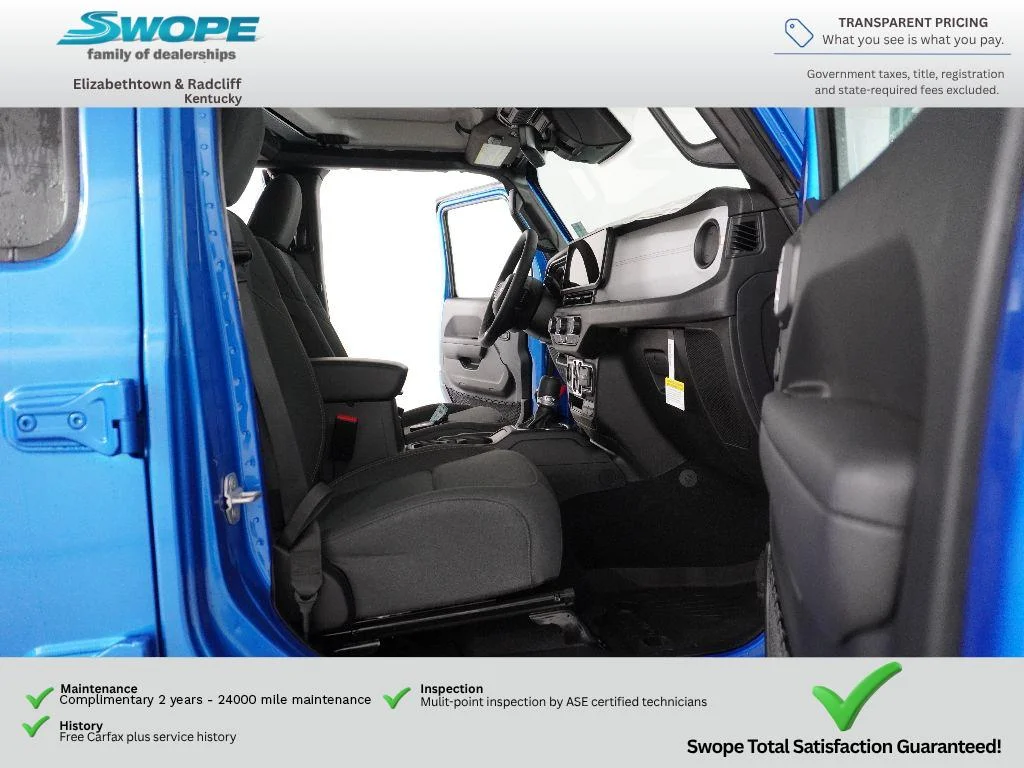 New 2026 Hydro Blue Pearlcoat Jeep Sport S image 22