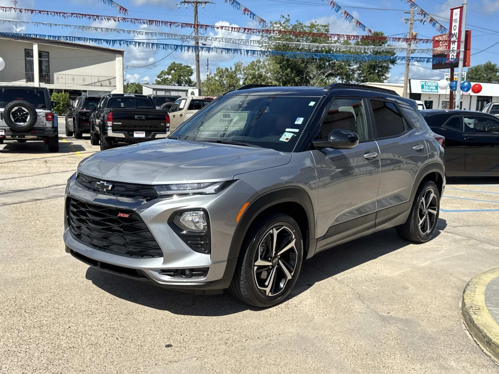 Used 2023 Sterling Gray Metallic Chevrolet RS image 3
