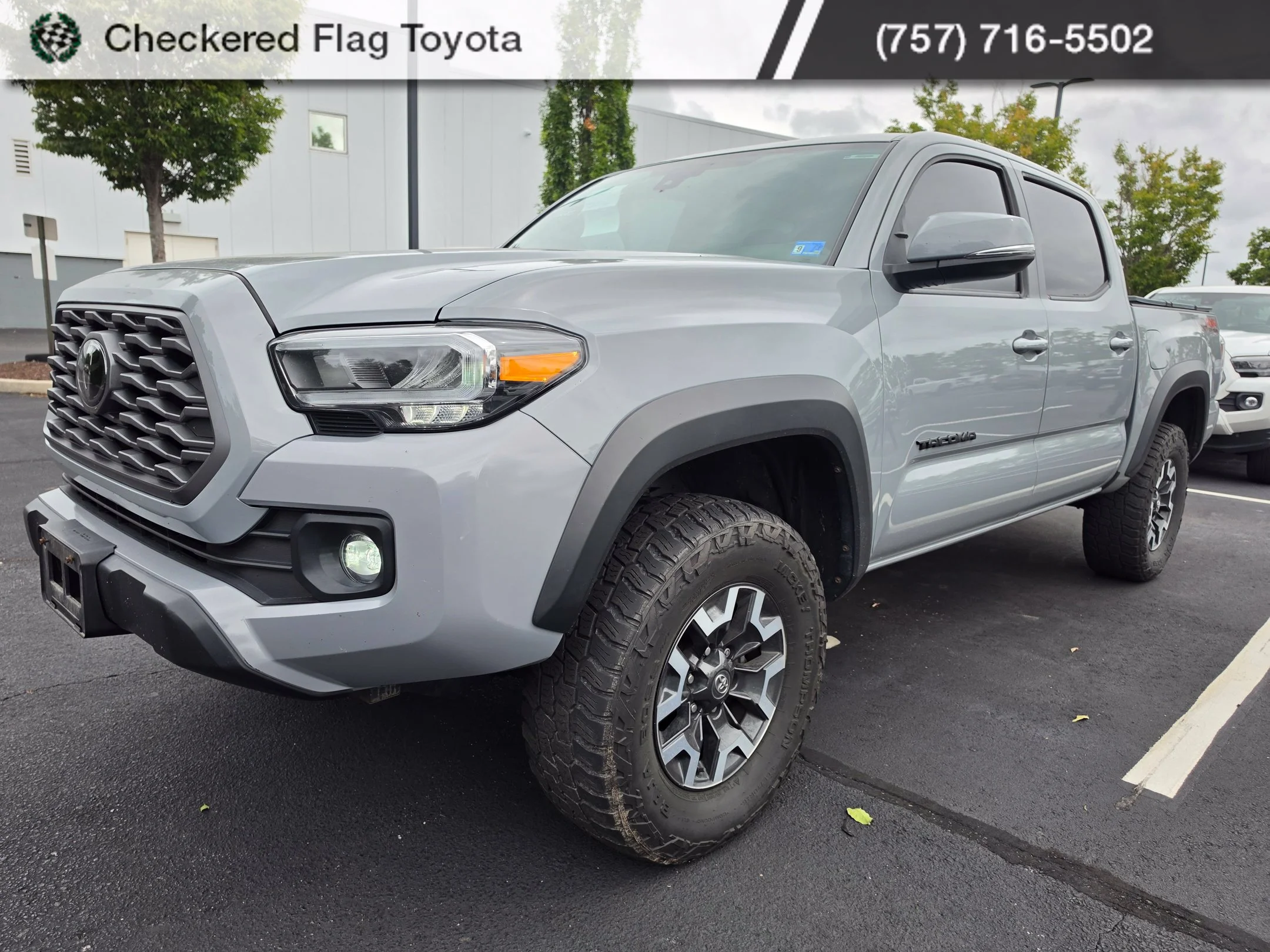 Used 2021 Cement Toyota TRD Off-Road image 1