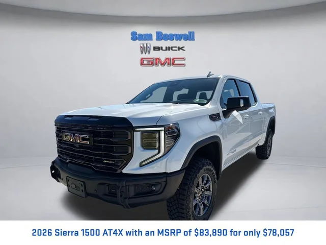 2026 GMC Sierra 1500 AT4X
