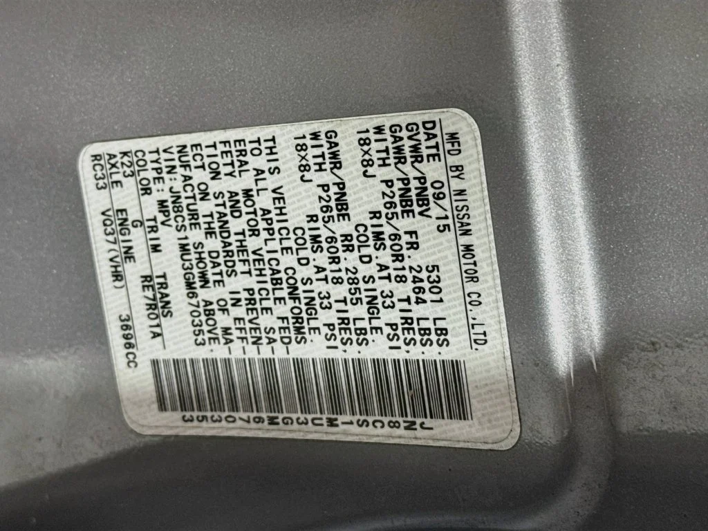 Used 2016 Silver INFINITI  image 42