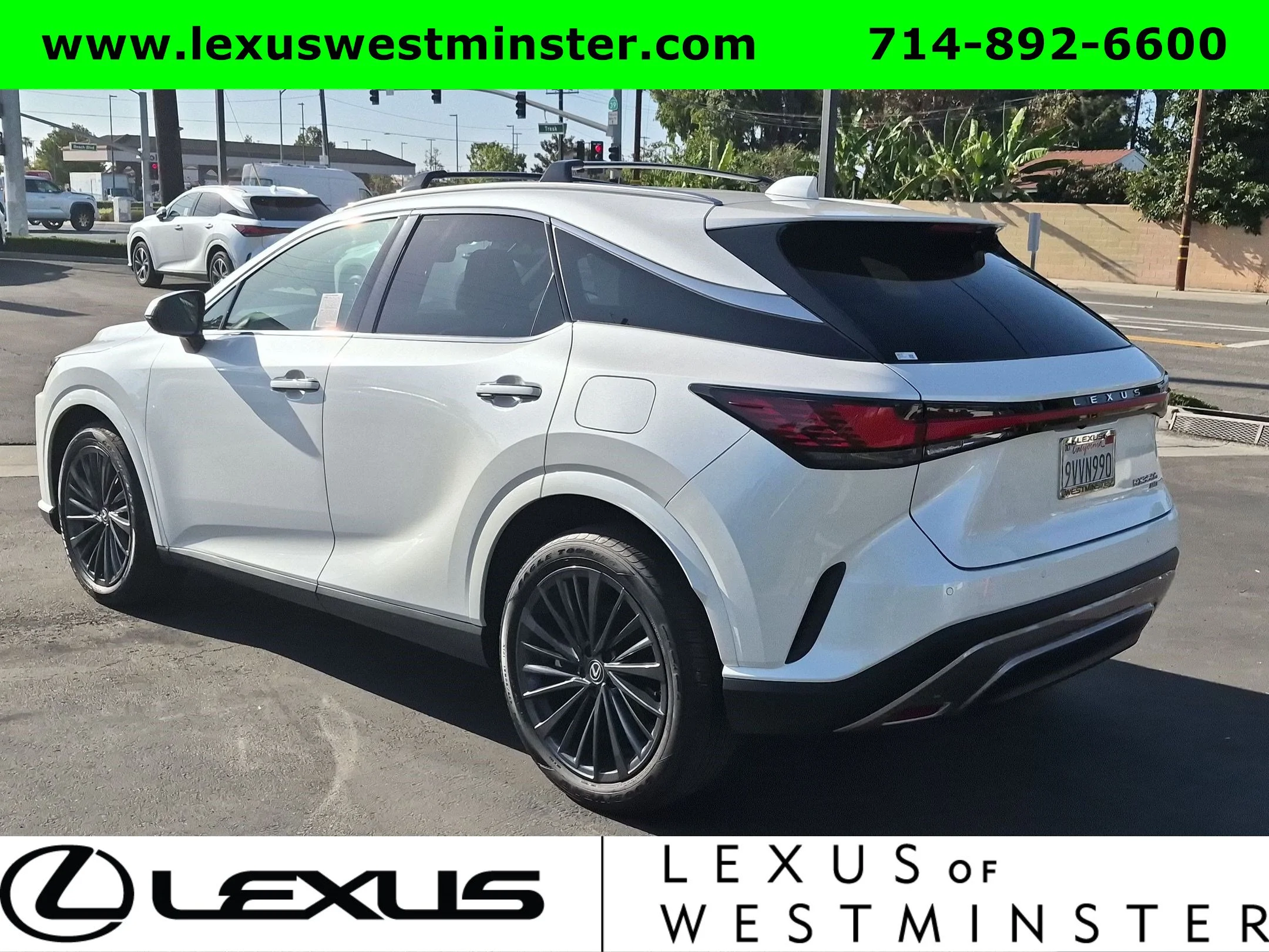 Certified Used 2025 White Lexus RX 350h Premium image 12