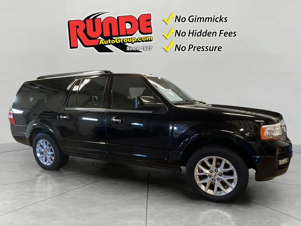 Used 2017 Shadow Black Metallic Ford Limited image 8