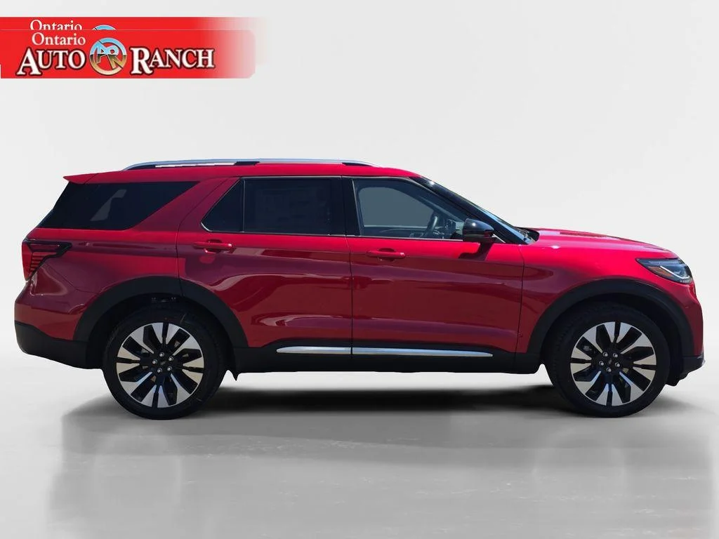 New 2026 Rapid Red Metallic Tinted Clearcoat Ford Platinum image 6