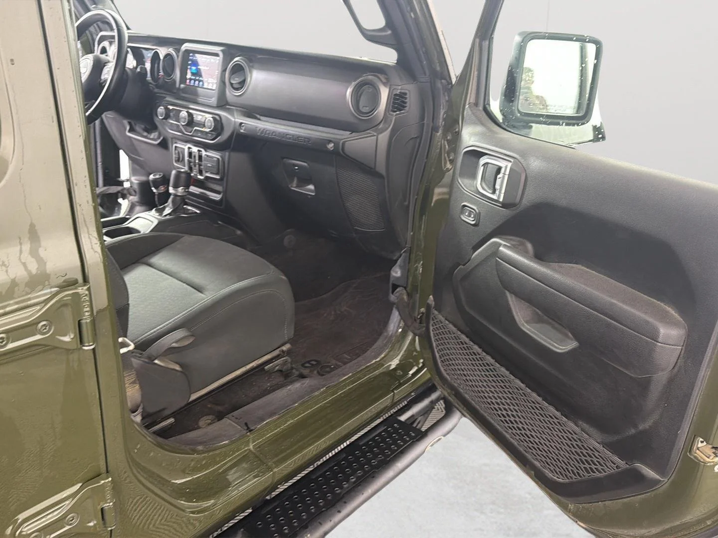 Used 2022 Sarge Green Clearcoat Jeep Unlimited Willys image 14