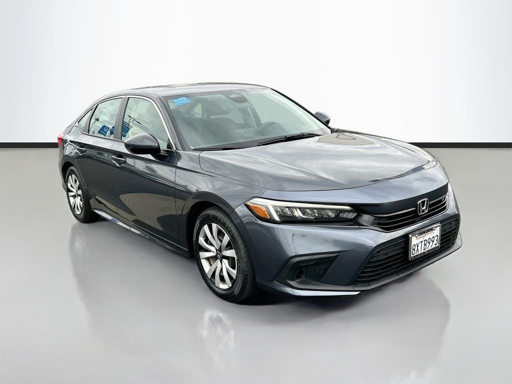 Certified Used 2022 Meteorite Gray Metallic Honda LX image 3