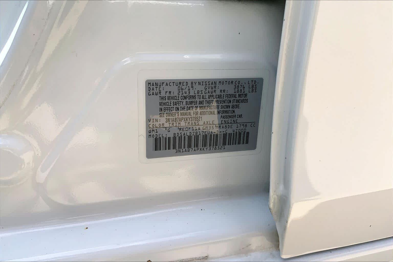 Used 2019 Fresh Powder Nissan SV image 34