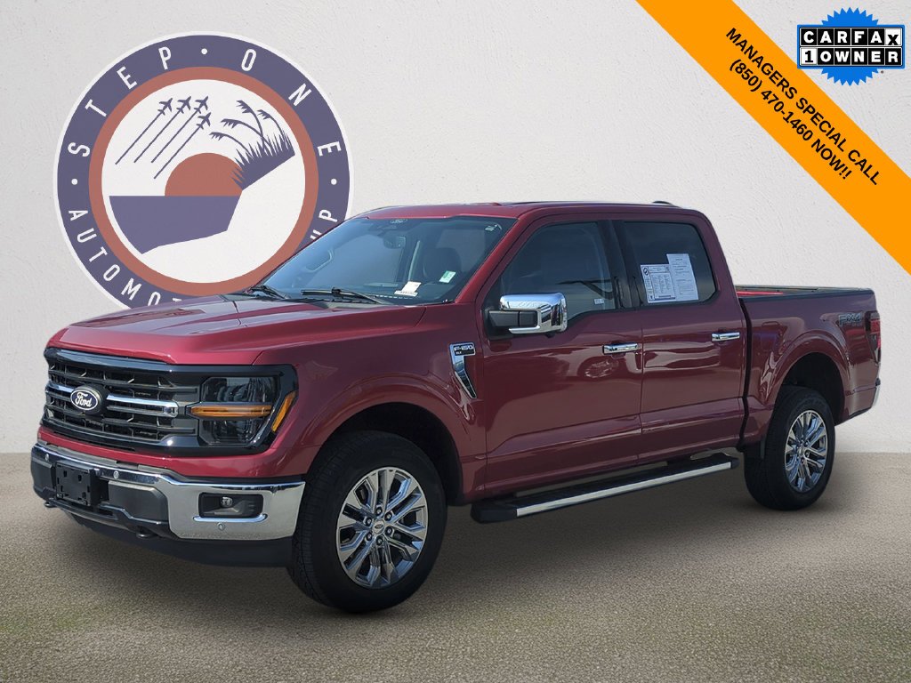 Used 2024 Red Ford XLT image 1