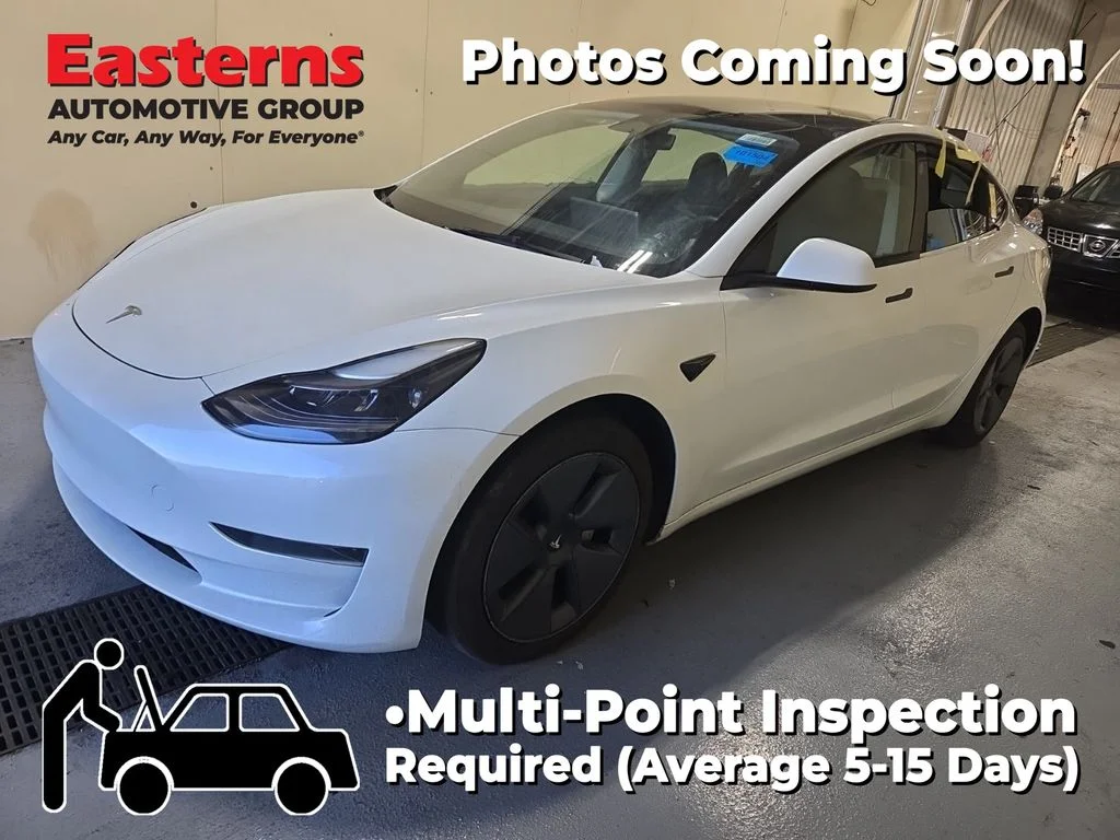 Used 2023 White Tesla Base image 1