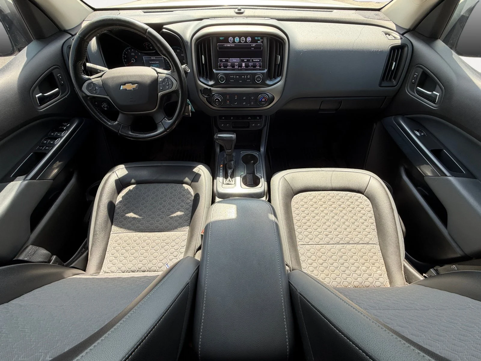 Used 2017 Silver Ice Metallic Chevrolet Z71 image 2