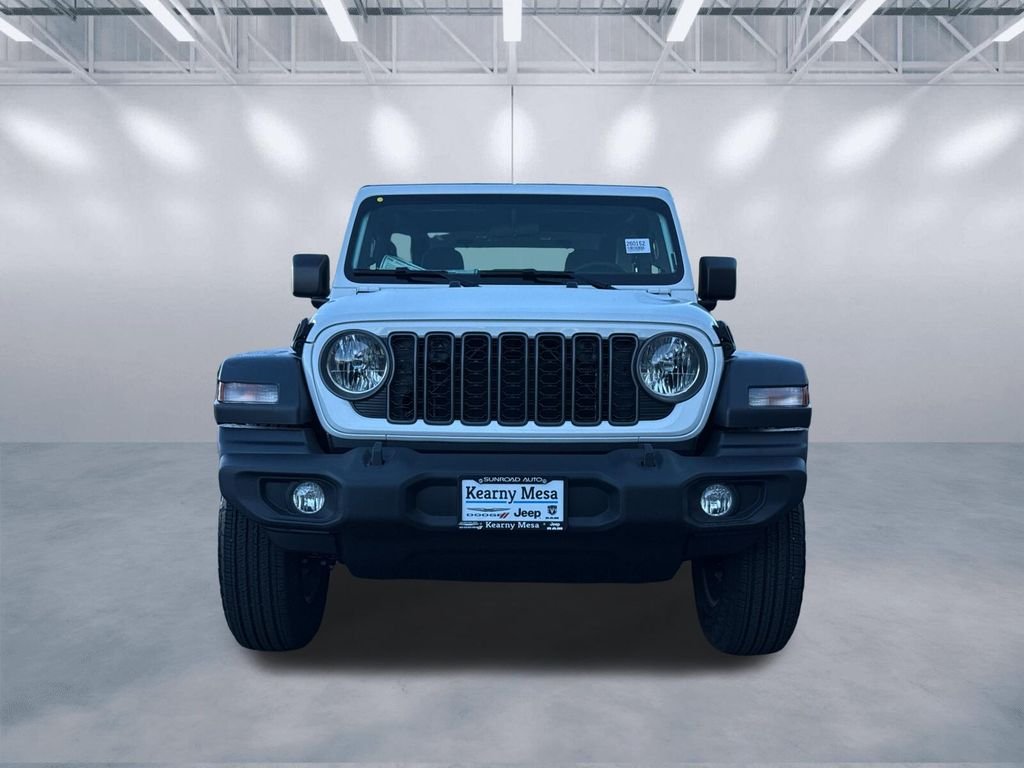 New 2026 Bright White Clearcoat Jeep Sport image 2
