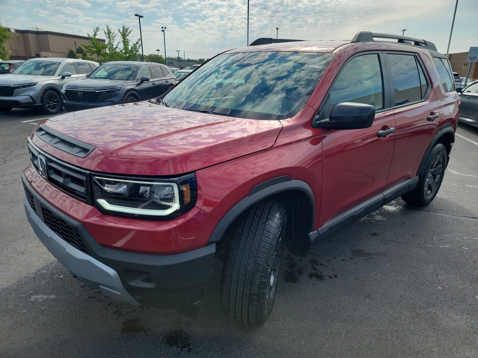 New 2026 Radiant Red Metallic II Honda RTL image 3