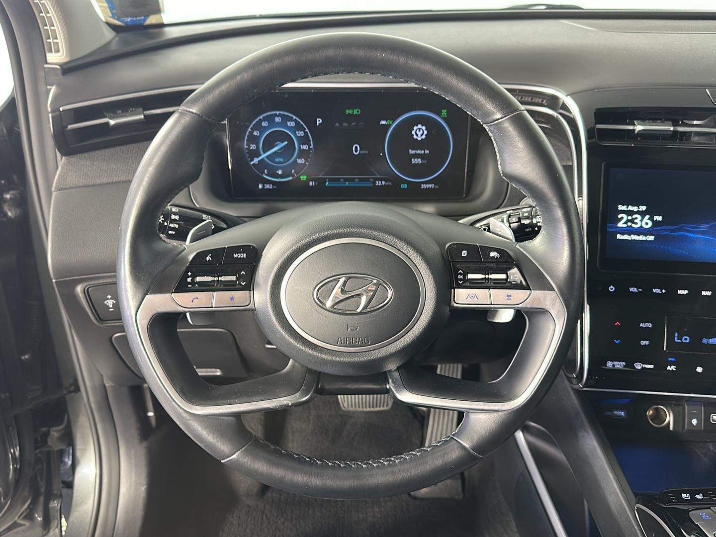 Used 2022 Amazon Gray Hyundai Limited image 16