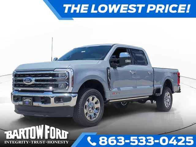 New 2026 Gray Metallic Ford King Ranch image 1