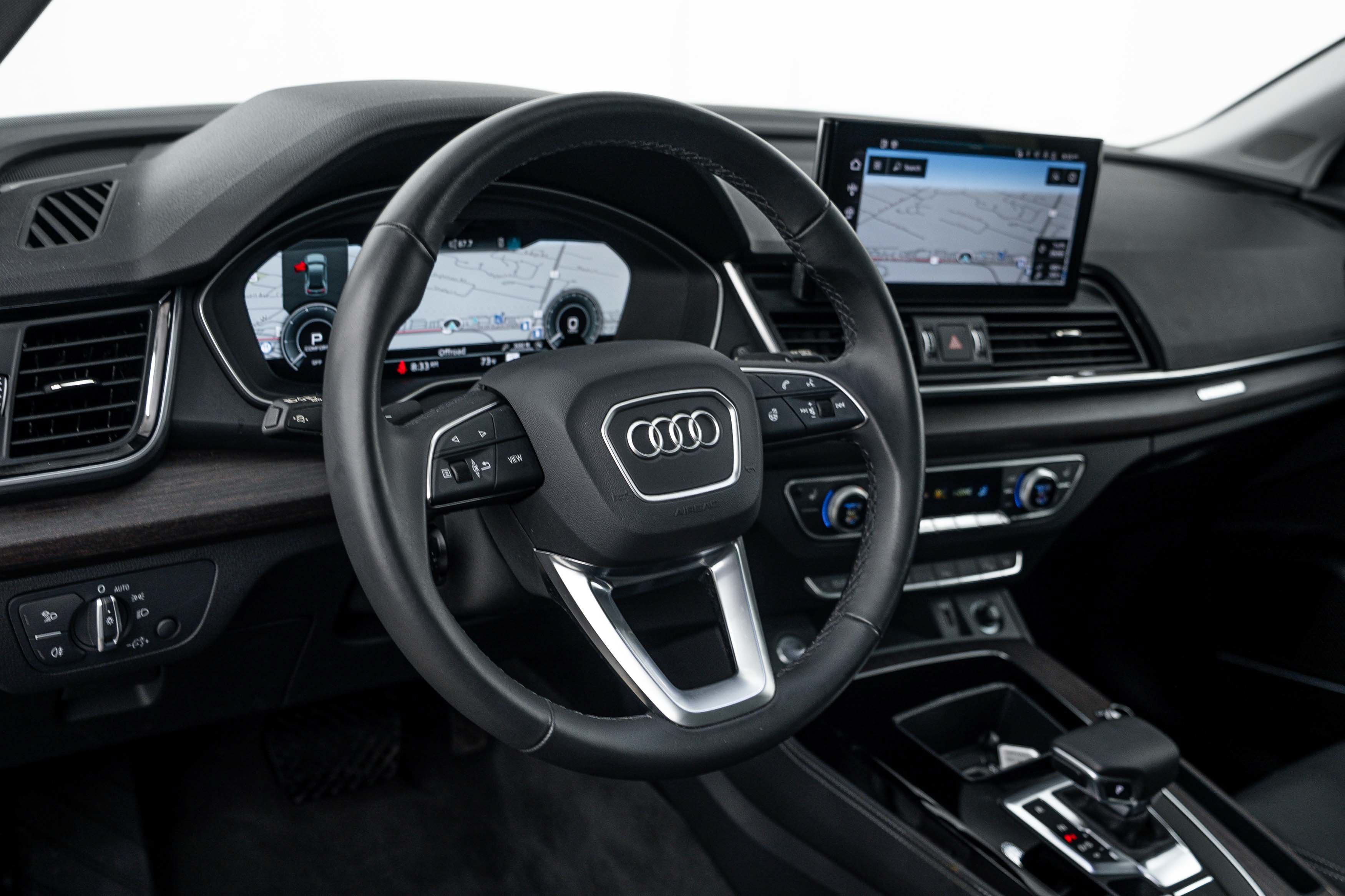Certified Used 2025 Glacier White Metallic Audi S line Premium Plus image 9
