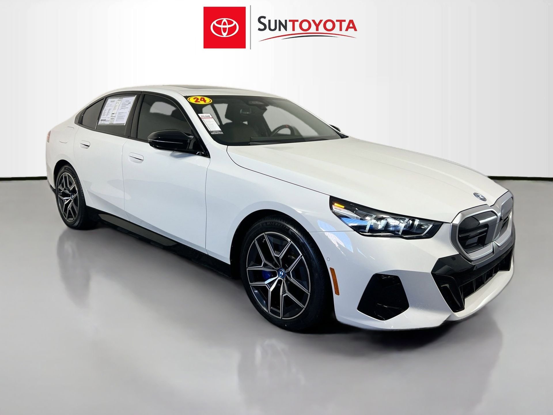 Alpine White 2024 BMW i5 M60 AWD Sedan All-Wheel Drive Automatic