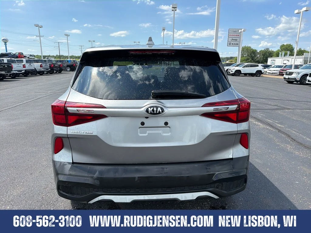 Used 2021 Gray Kia LX image 4
