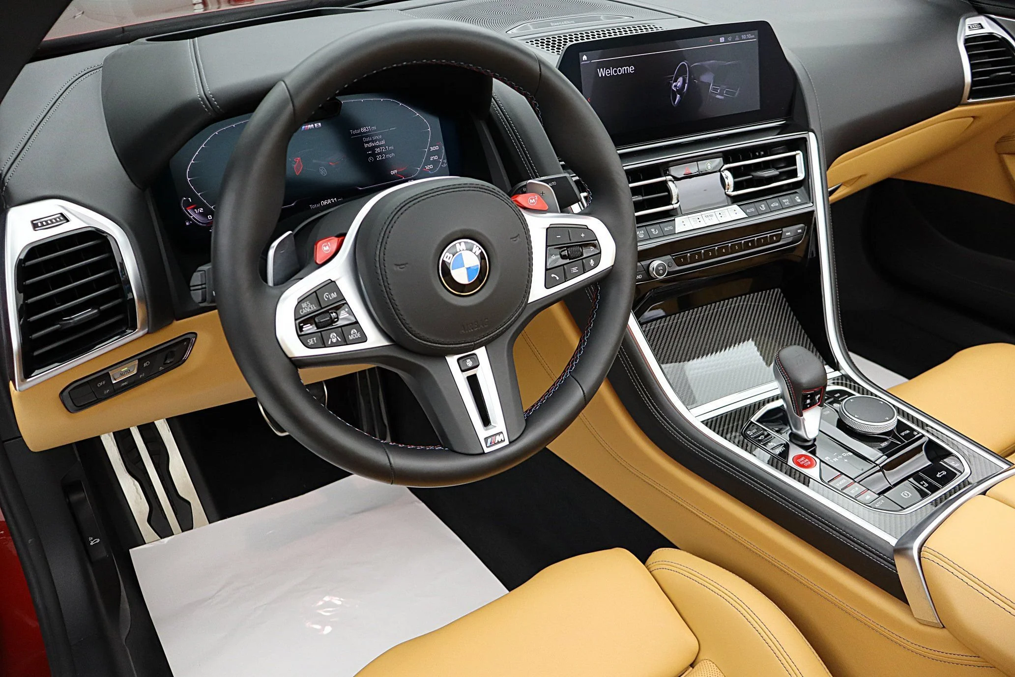 Used 2020 Motegi Red Metallic BMW Convertible image 32
