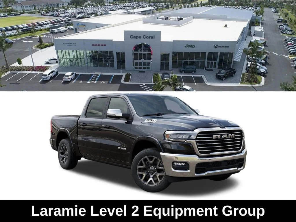 New 2026 Diamond Black Crystal Pearl-Coat Exterior Paint RAM Laramie image 5