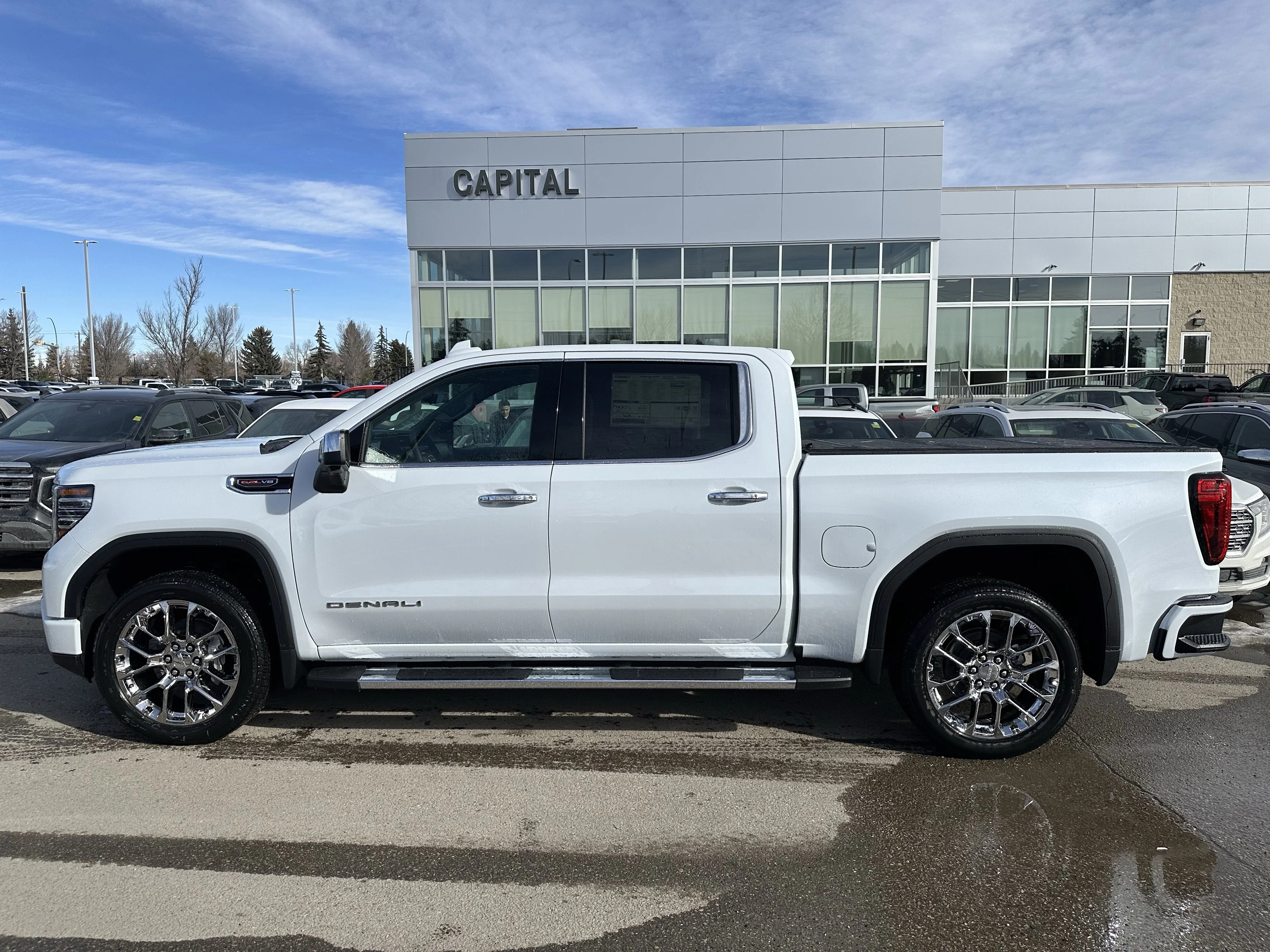 New 2026 Glacier White Tricoat GMC Denali image 3
