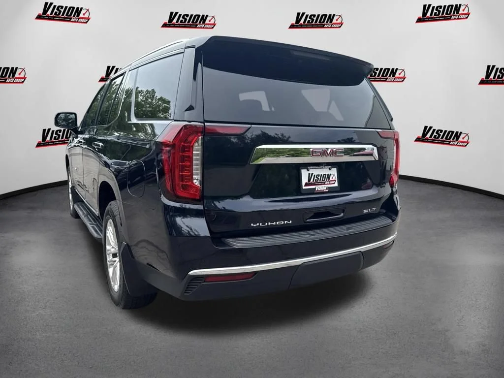 Used 2023 Midnight Blue Metallic GMC SLT image 7