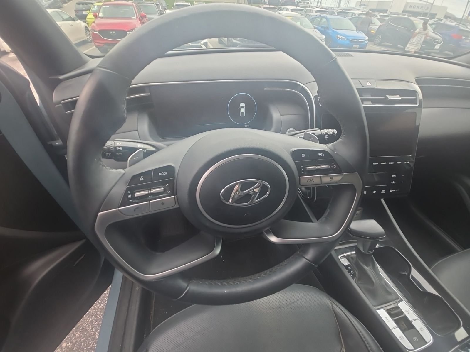 Used 2023 Blue Hyundai Limited image 7