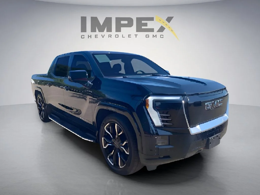 Used 2025 Onyx Black GMC Max Range Denali image 8