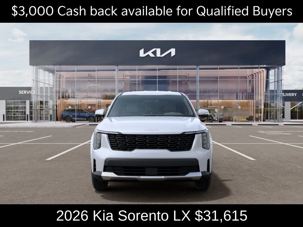 New 2026 White Pearl Kia LX image 3