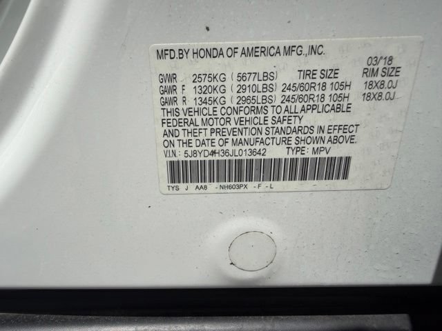 Used 2018 White Acura 3.5L image 21