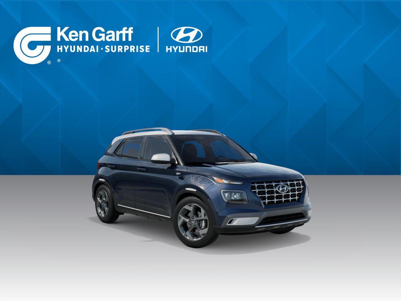 New 2026 Denim w/White Roof Hyundai SEL w/Two-Tone Roof image 2