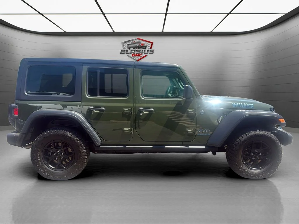 Used 2024 Green Jeep Willys 4xe image 6