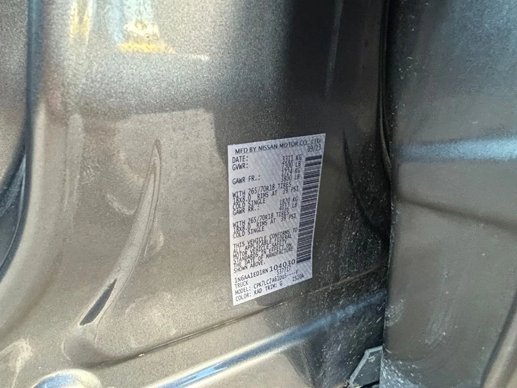 Used 2024 Gray Nissan SV image 10