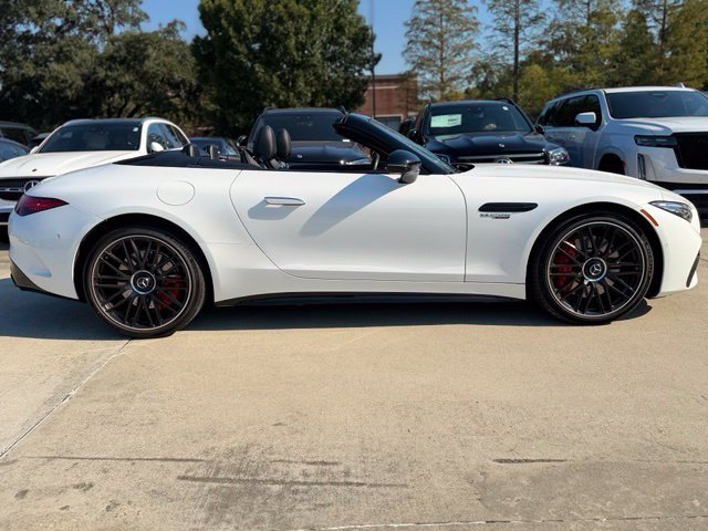 Certified Used 2022 MANUFAKTUR Moonlight White Magno Mercedes-Benz SL 55 AMG® image 30
