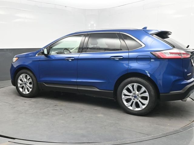 Used 2020 Blue Ford Titanium image 4