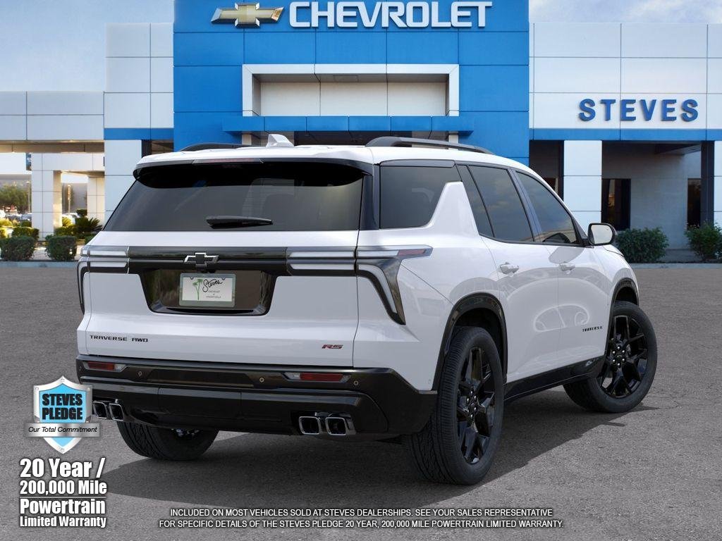 New 2026 Polar White Tricoat Chevrolet RS image 4