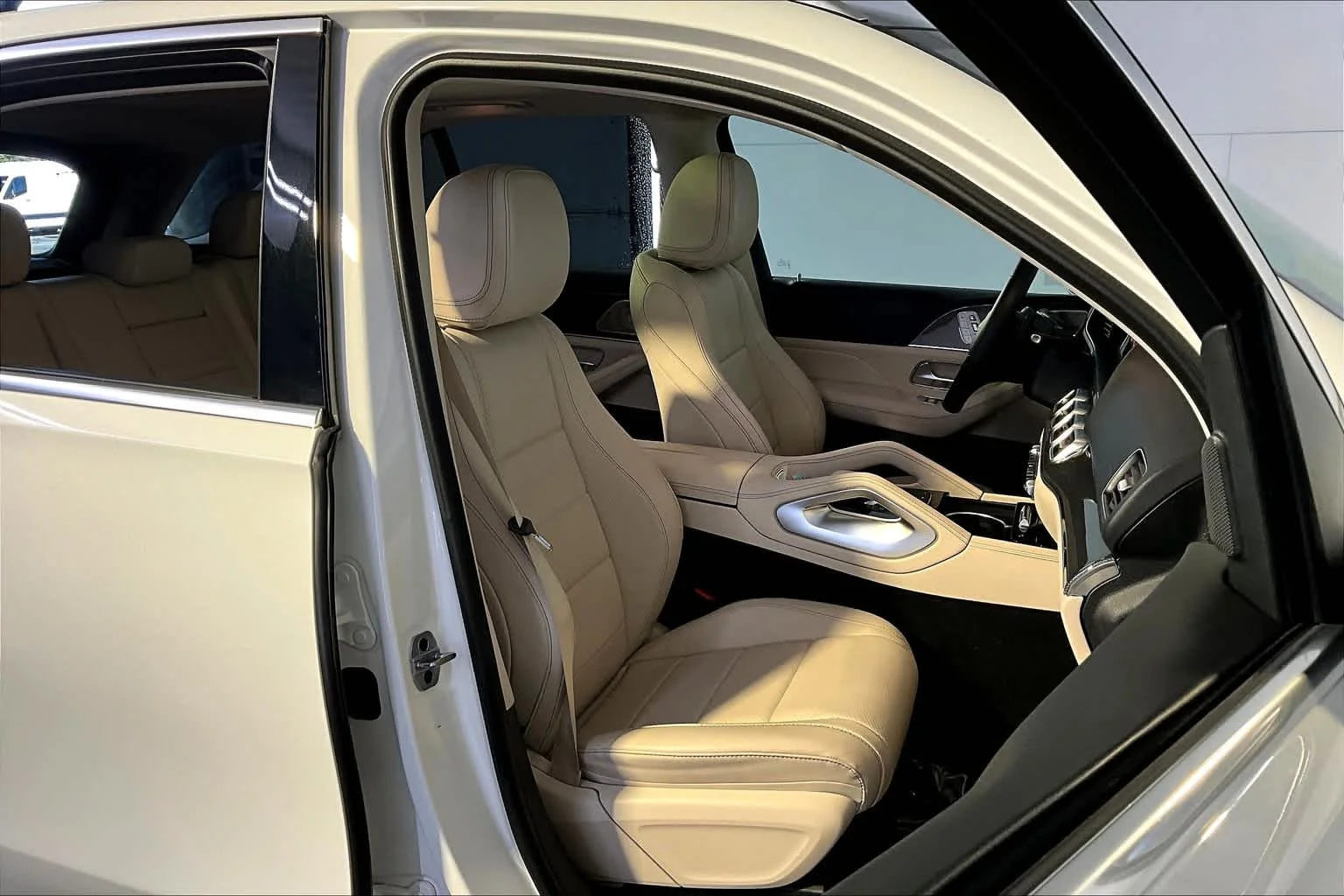 Certified Used 2021 Polar White Mercedes-Benz GLE 350 image 7