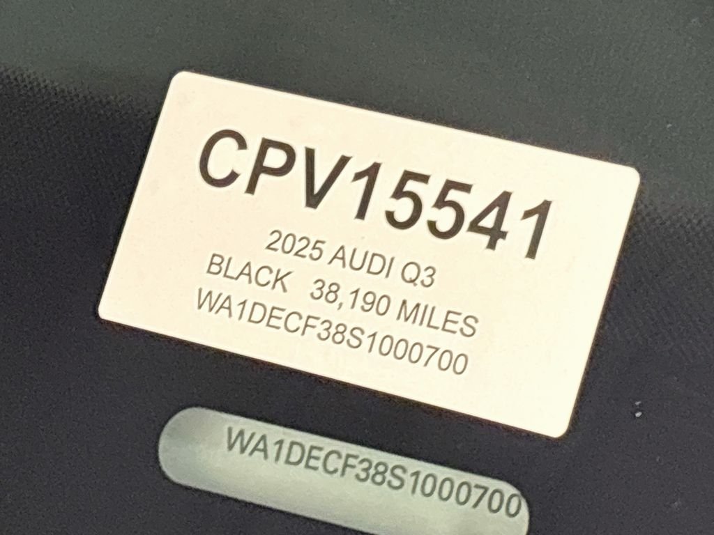 Used 2025 Black Audi Premium image 25