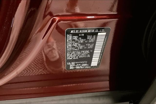 New 2026 Coulis Red Pearl/Super Black Nissan Platinum Reserve image 44