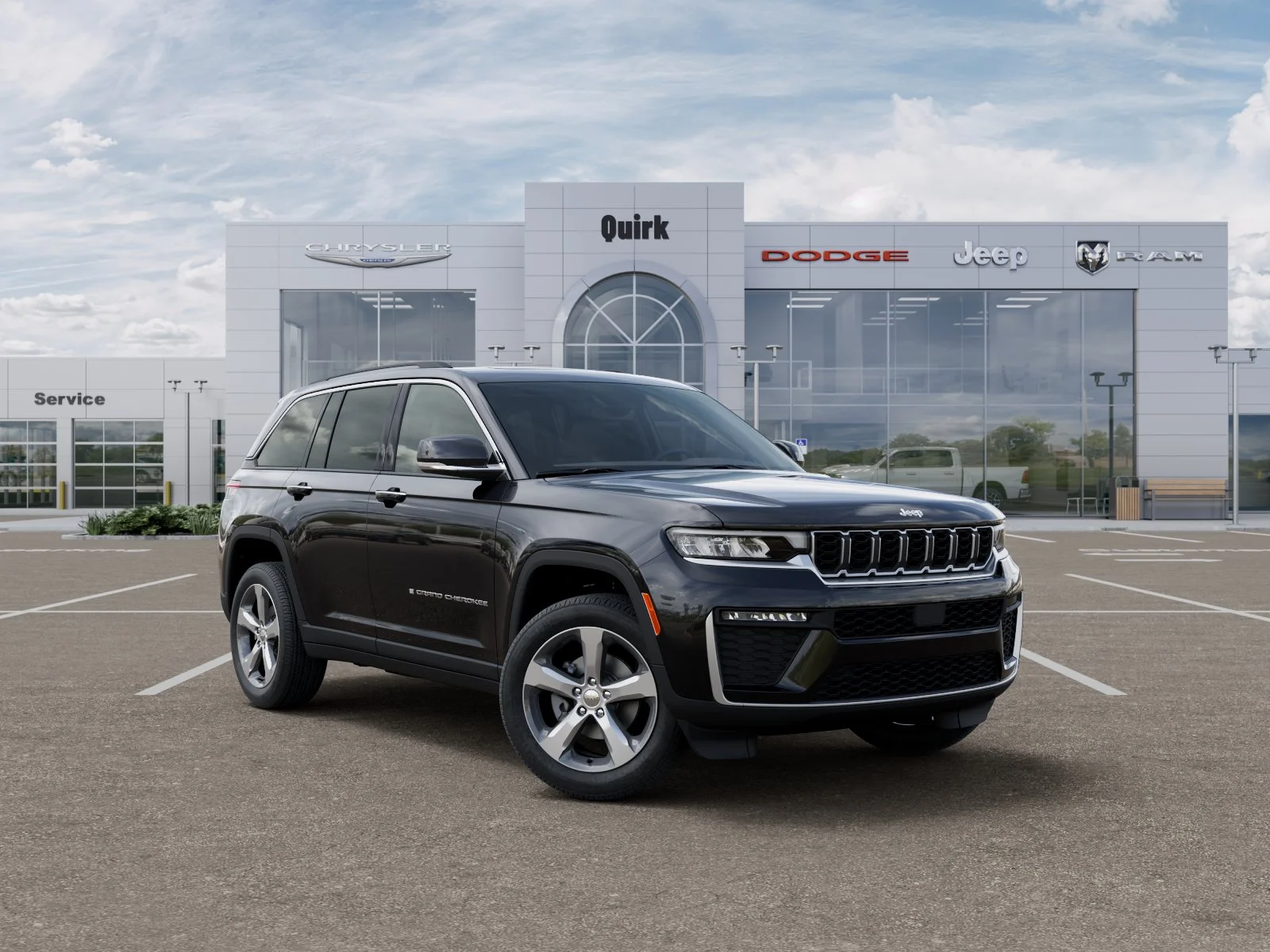 New 2026 Diamond Black Crystal Pearlcoat Jeep Limited image 31