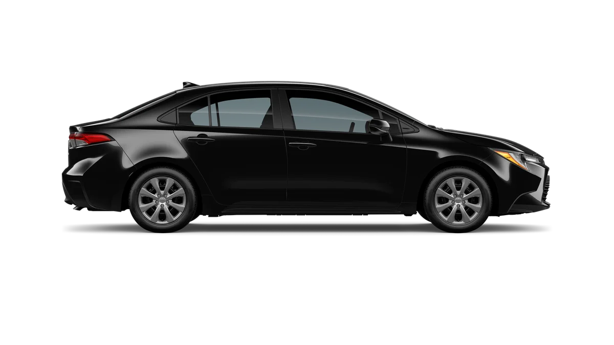 New 2026 Midnight Black Metallic Toyota LE image 12