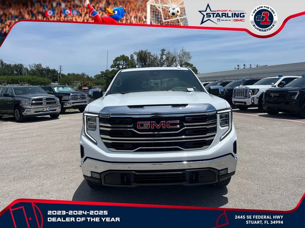 New 2026 Summit White GMC SLT image 3